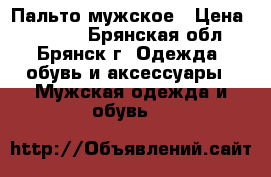 Пальто мужское › Цена ­ 3 000 - Брянская обл., Брянск г. Одежда, обувь и аксессуары » Мужская одежда и обувь   